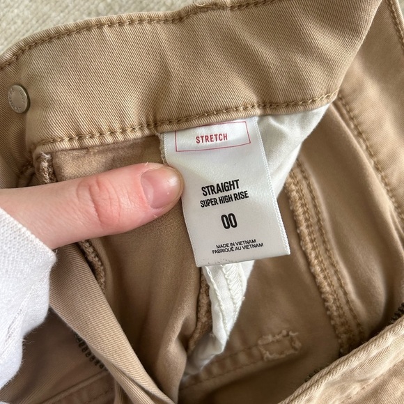 Express Straight Super High Rise Pants - Picture 8 of 15